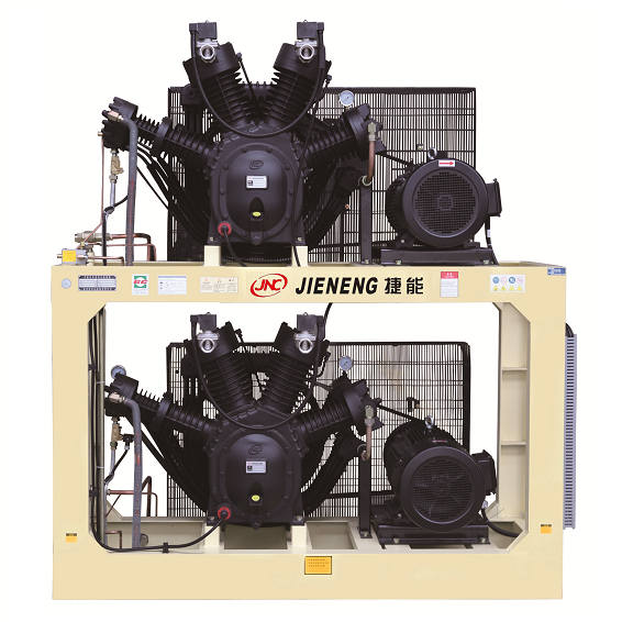 捷能4.0mpa組合式活塞式高壓空壓機(jī)（上下結(jié)構(gòu)）