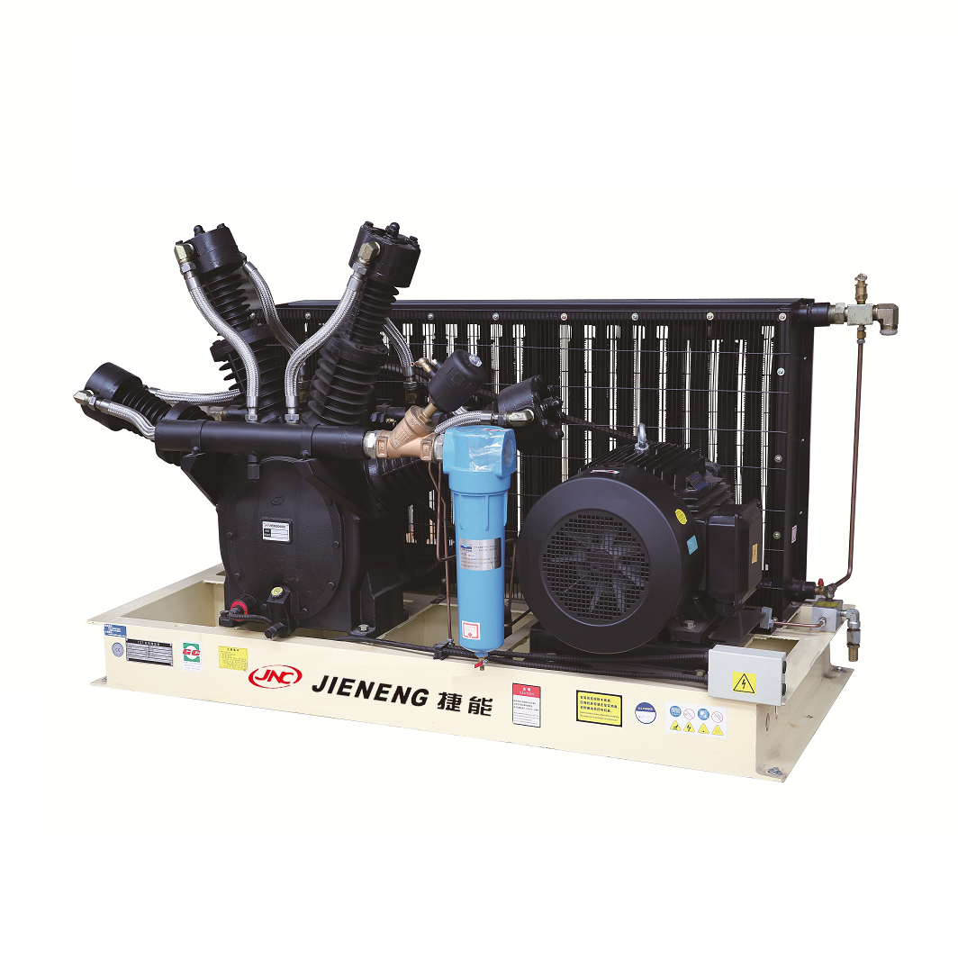 捷能活塞式增壓壓縮機(jī)1.5-12立方壓力4.0mpa